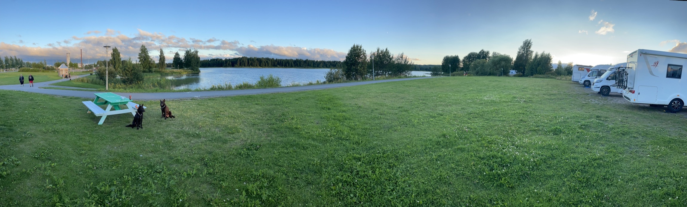 Ljusdal Kyrksjön — Veřejné parkoviště in Ljusdal