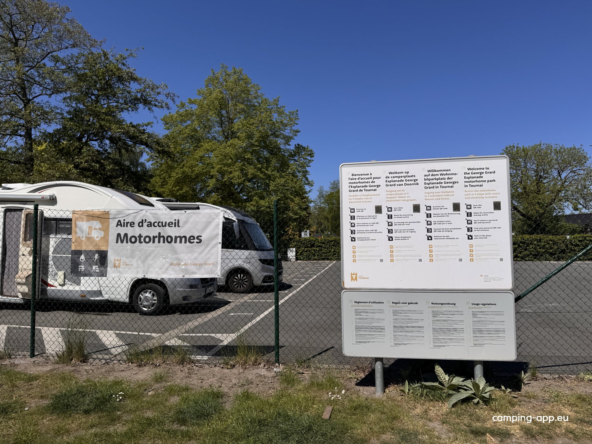 Stellplatz Tournai — Photo 3