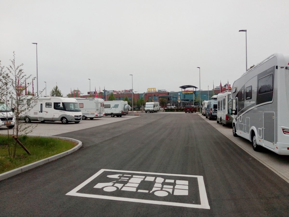 Citti Markt Flensburg — Bobilplass in Flensburg