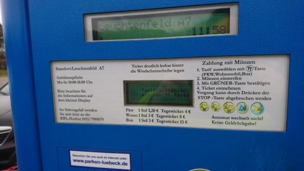 Leuchtenfeld — Parkeerplaats / gedoogplek in Lübeck