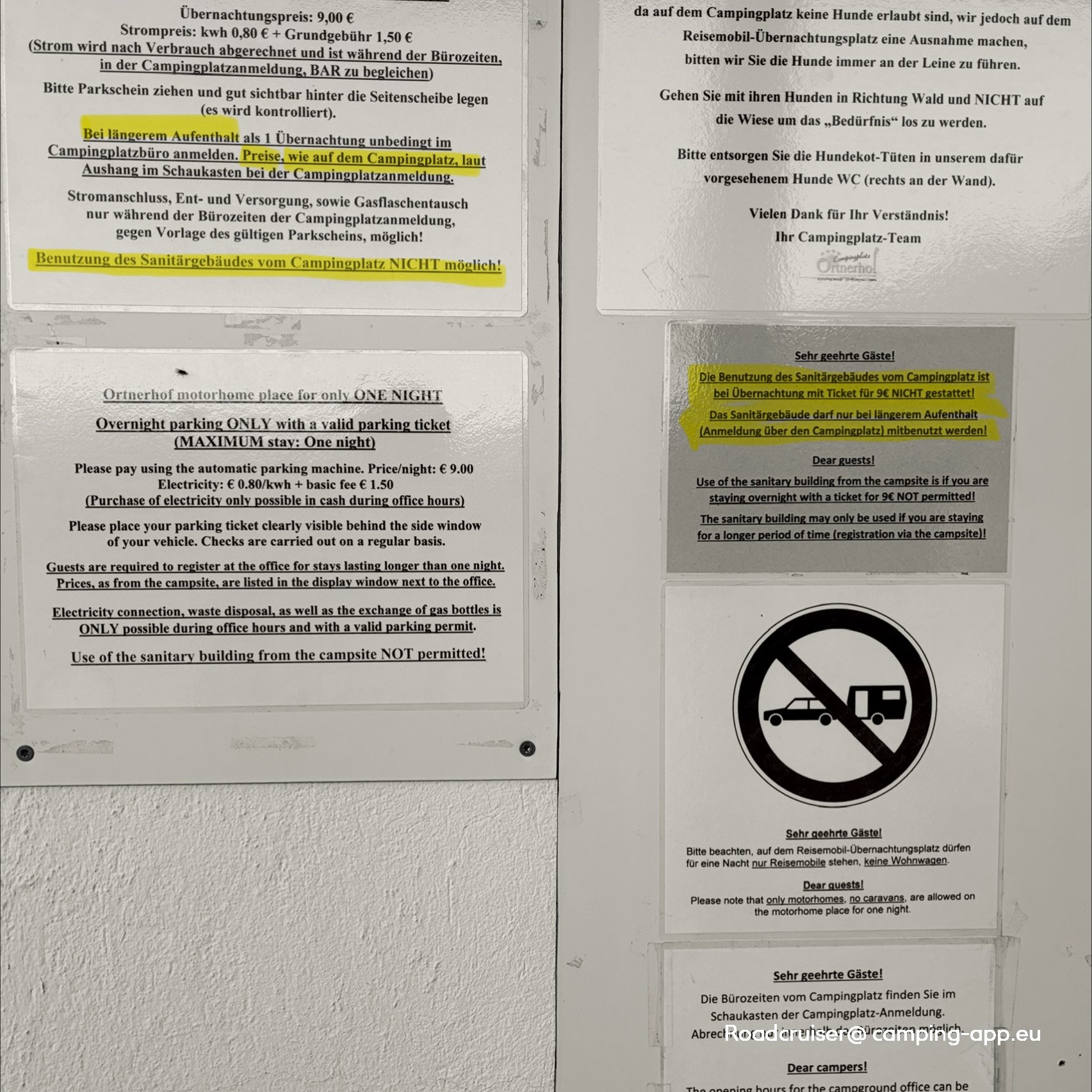 Stellplatz Campingplatz Ortnerhof — Fotografie 2