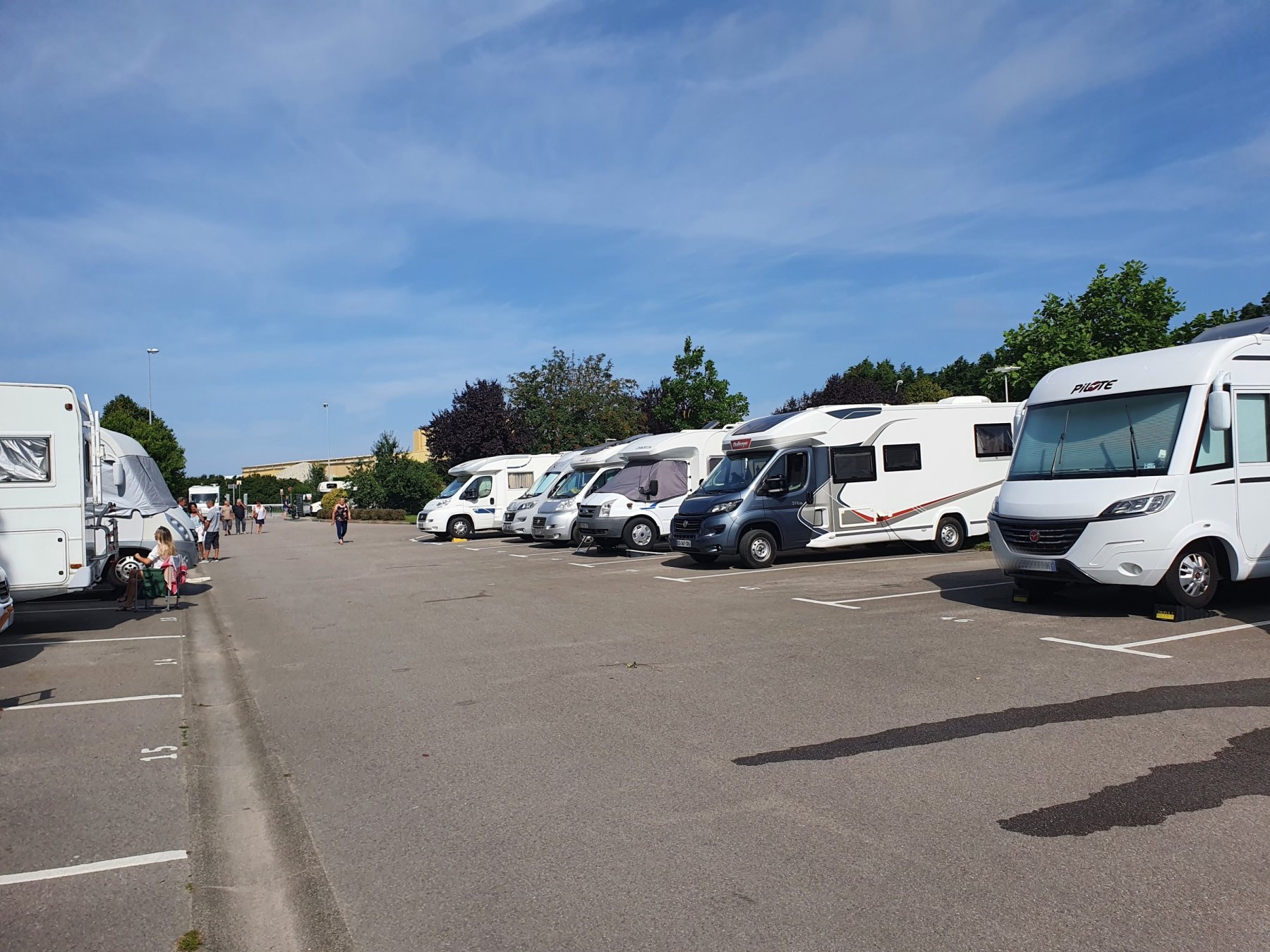 Stellplatz Le Tréport — Sp. parking dla kamperów in Le Tréport
