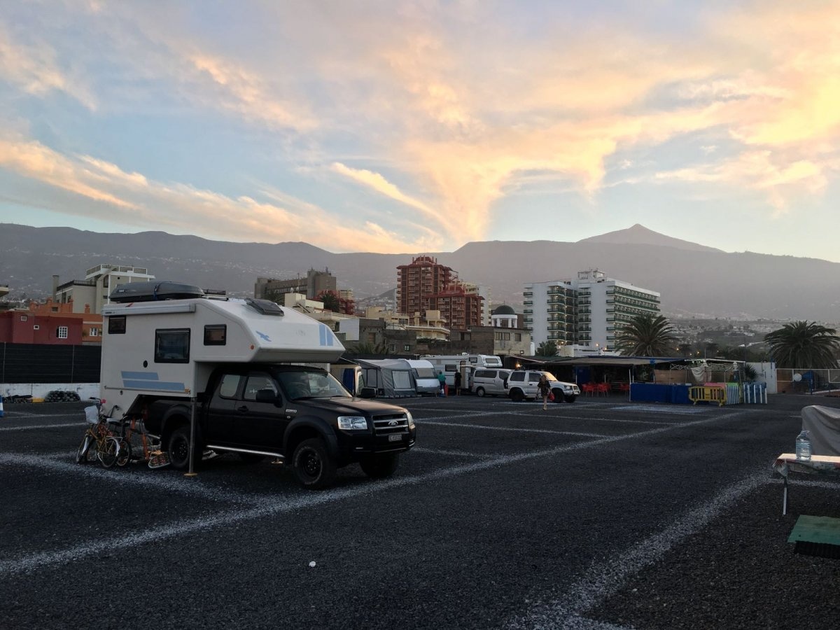Chinec — Stellplatz in Puerto de la Cruz