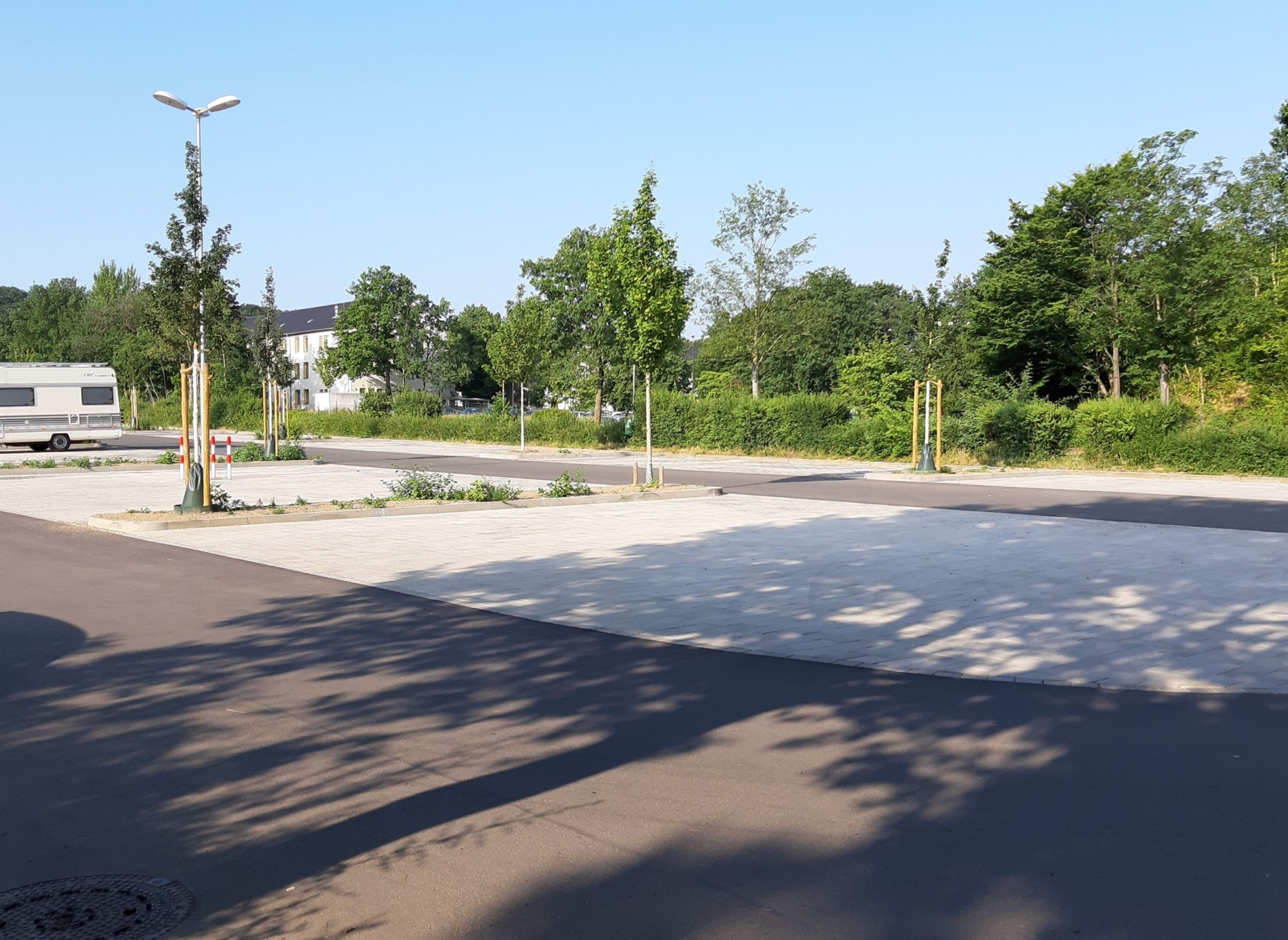 Übernachtungsparkplatz Freizeitpark Rheinbach — Overnight-parking in Rheinbach