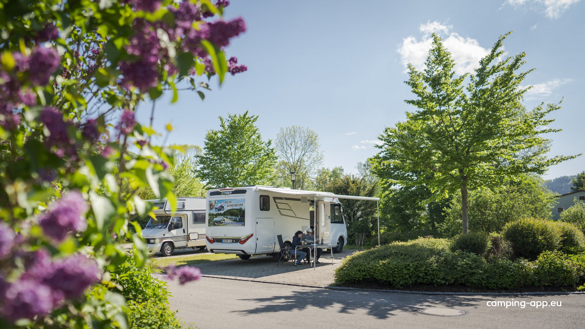 Stellplatz am Kurpark — Aire camping car in Treuchtlingen