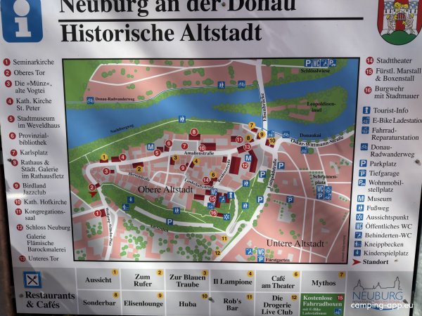 Stellplatz Schlösslwiese Neuburg an der Donau — Foto 6