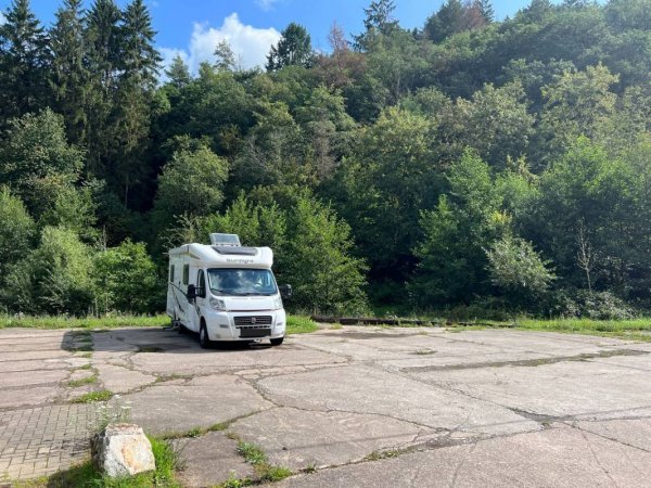 Stellplatz am Besucherbergwerk Fell — Foto 2