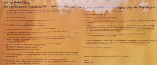 Stellplatz am Aqualand Osterode — Photo 5