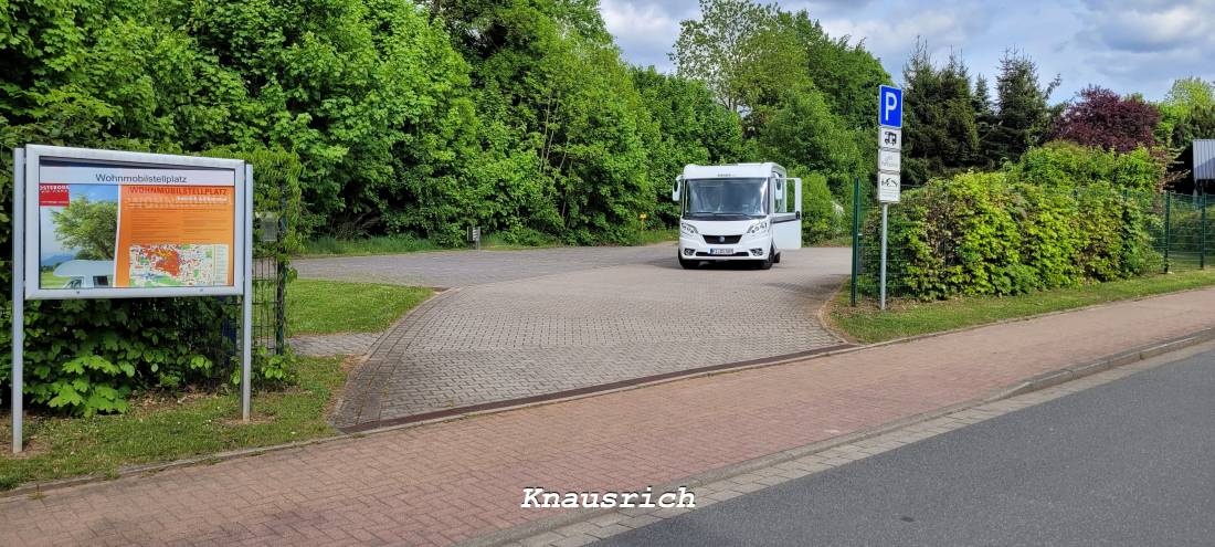 Stellplatz am Aqualand Osterode — Campervan Site in Osterode-Dreilinden