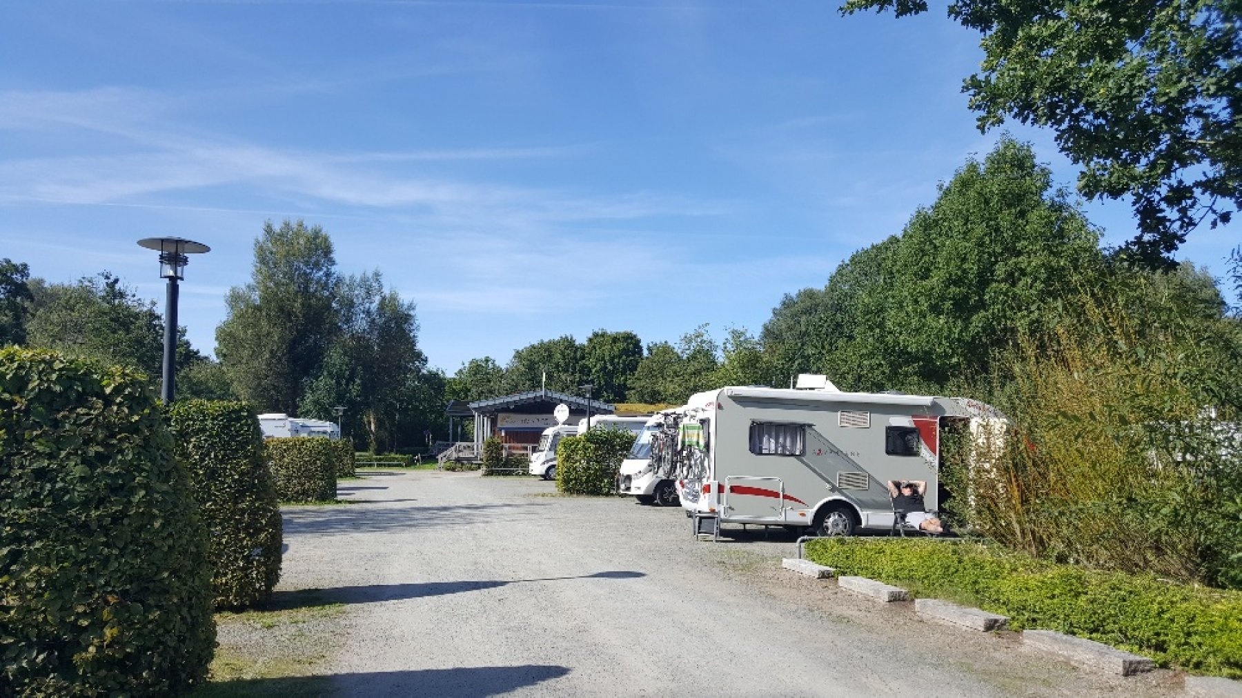Stellplatz am Stadtsee Rendsburg — 露营车营地 in Rendsburg-Margaretenhof