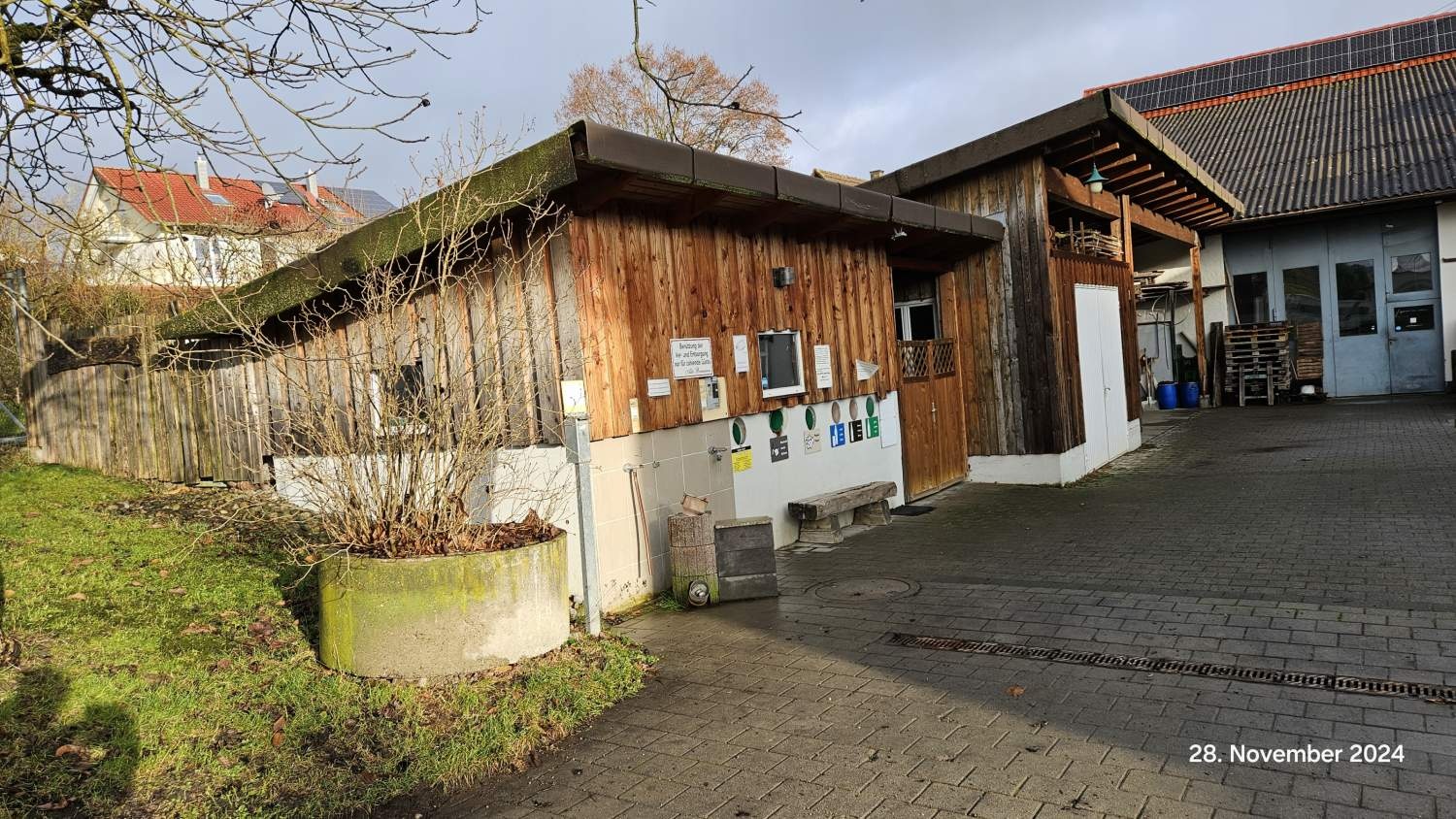 Stellplatz Zur Alten Brennerei — Ved restaurant in Stetten
