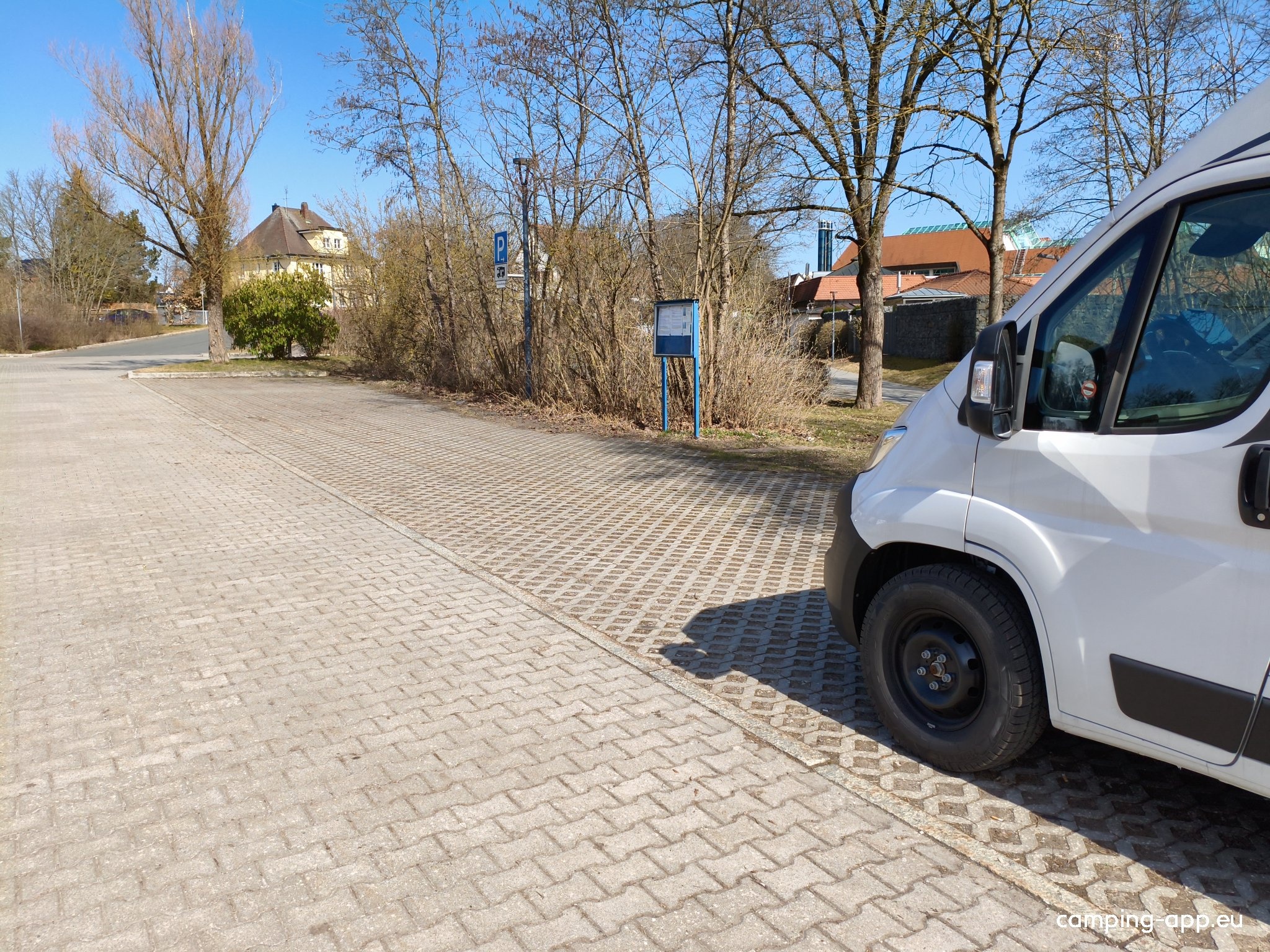 Stellplatz am Freizeitzentrum Weiden in der Oberpfalz — Bobilplass in Weiden in der Oberpfalz