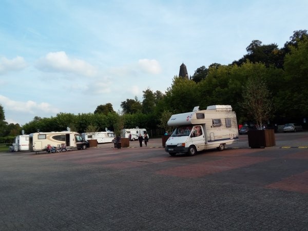 Stellplatz am Schlosspark Bad Bentheim — Aire camping car in Bad Bentheim
