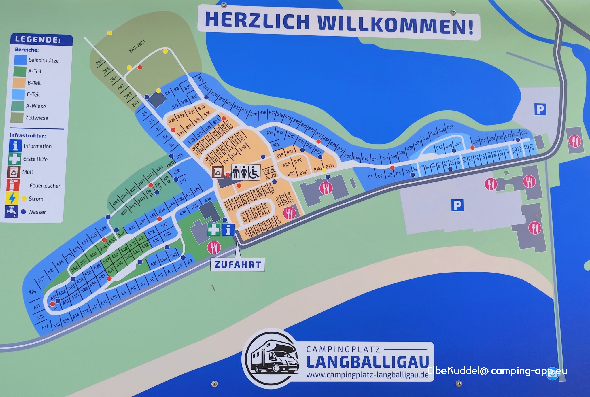 Stellplatz Langballig am Campingplatz — Zdjęcie 6