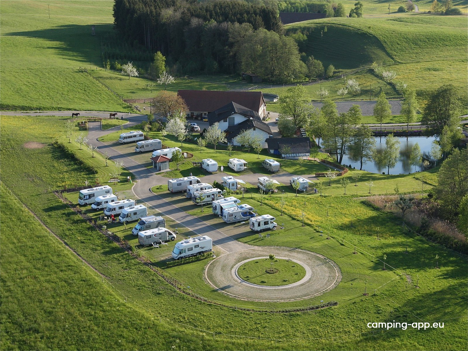 Stellplatz Büchelwiesen — Bobilplass in Amtzell