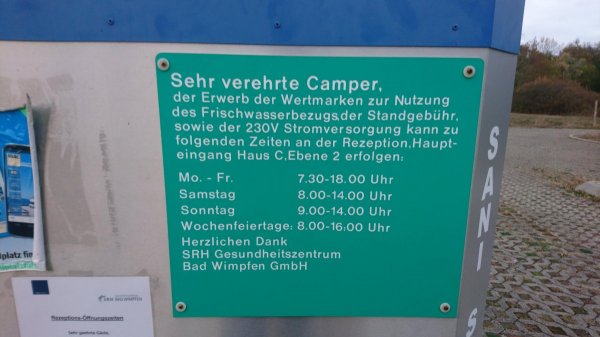 Stellplatz Bad Wimpfen — Photo 3