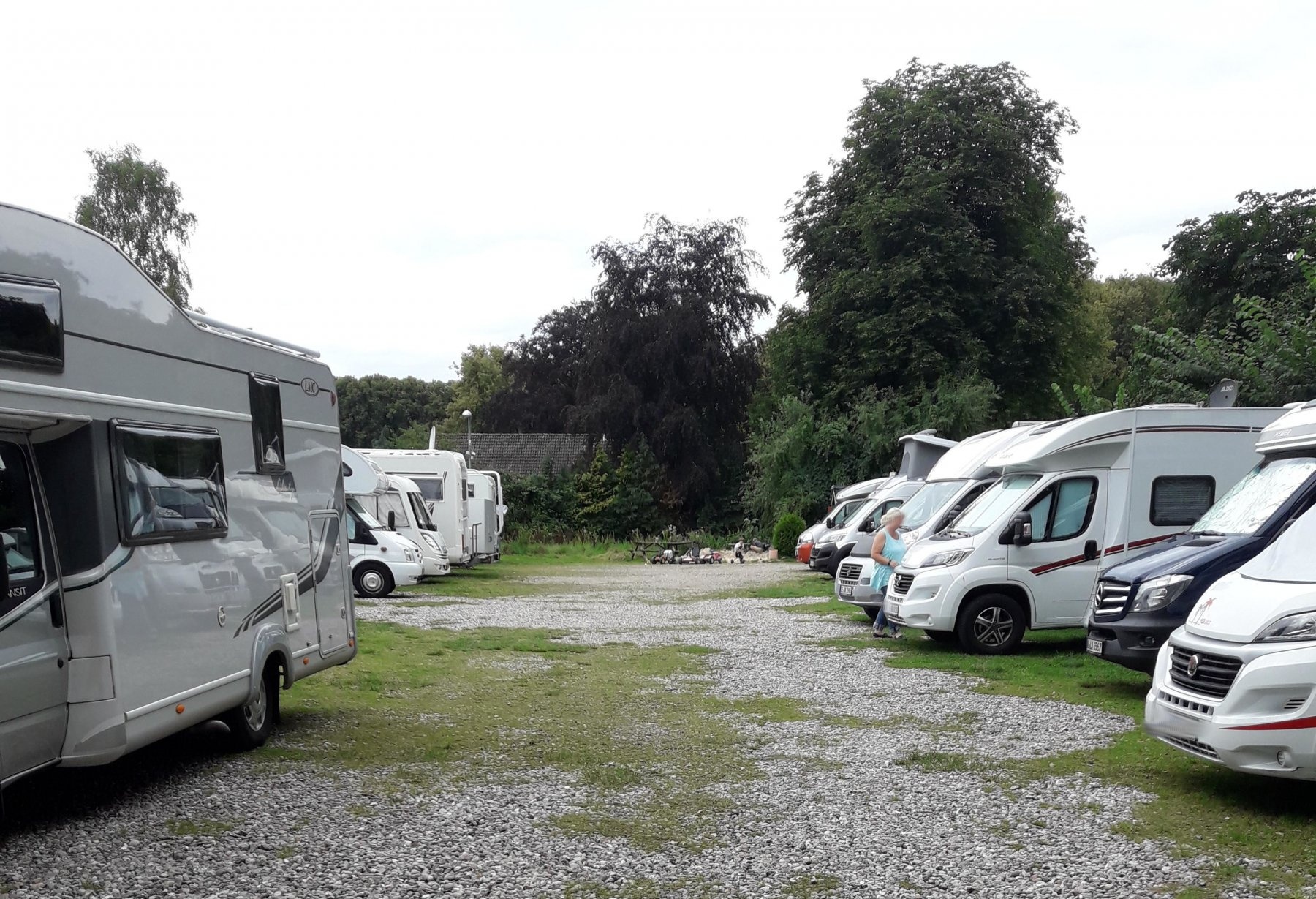 Stellplatz Kalkbergblick Bad Segeberg — Area Autocaravanas in Bad Segeberg