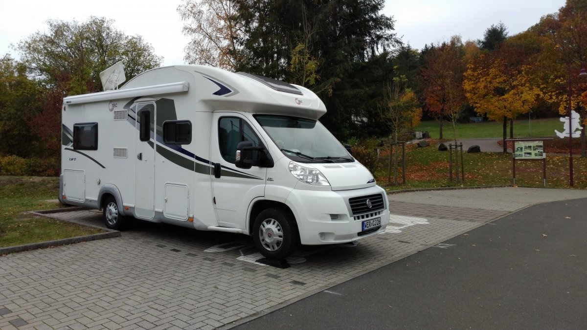 Stellplatz Nanzdietschweiler — Sítio para autocaravanas in Nanzdietschweiler