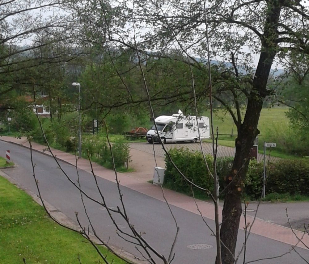 Stellplatz Bad Soden Salmünster Mernes — Area di sosta in Bad Soden-Salmünster