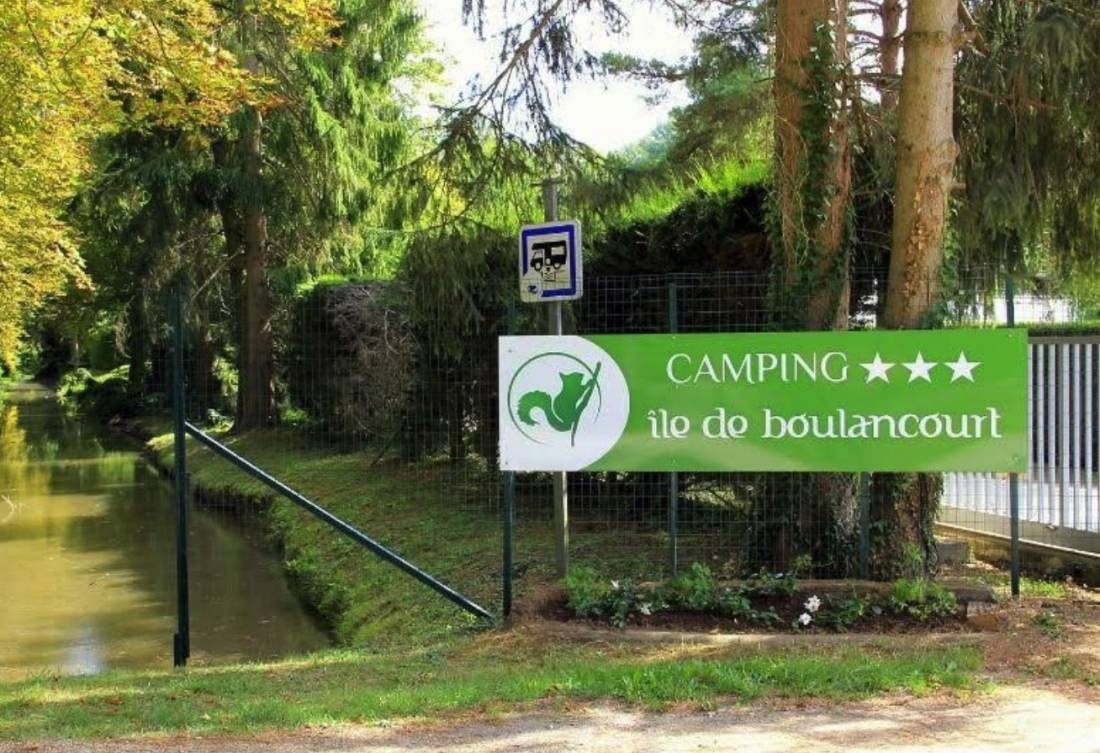 Camping Ile de Boulancourt — Kamp yeri in Boulancourt