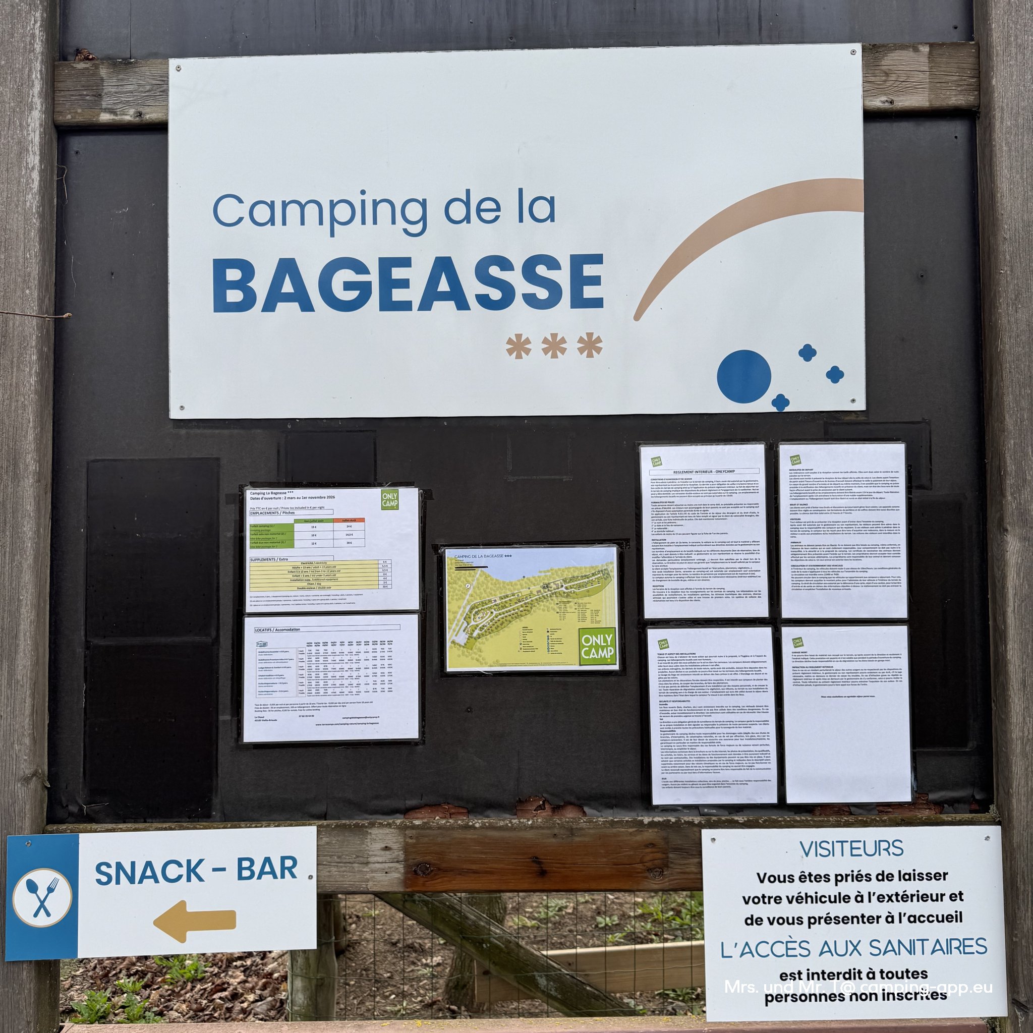 Camping in Bageasse *** - Aquadis Entertainment — Foto 2
