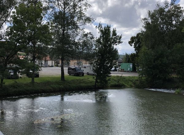Stellplatz am Festplatz an der Tauber Röttingen — Photo 5