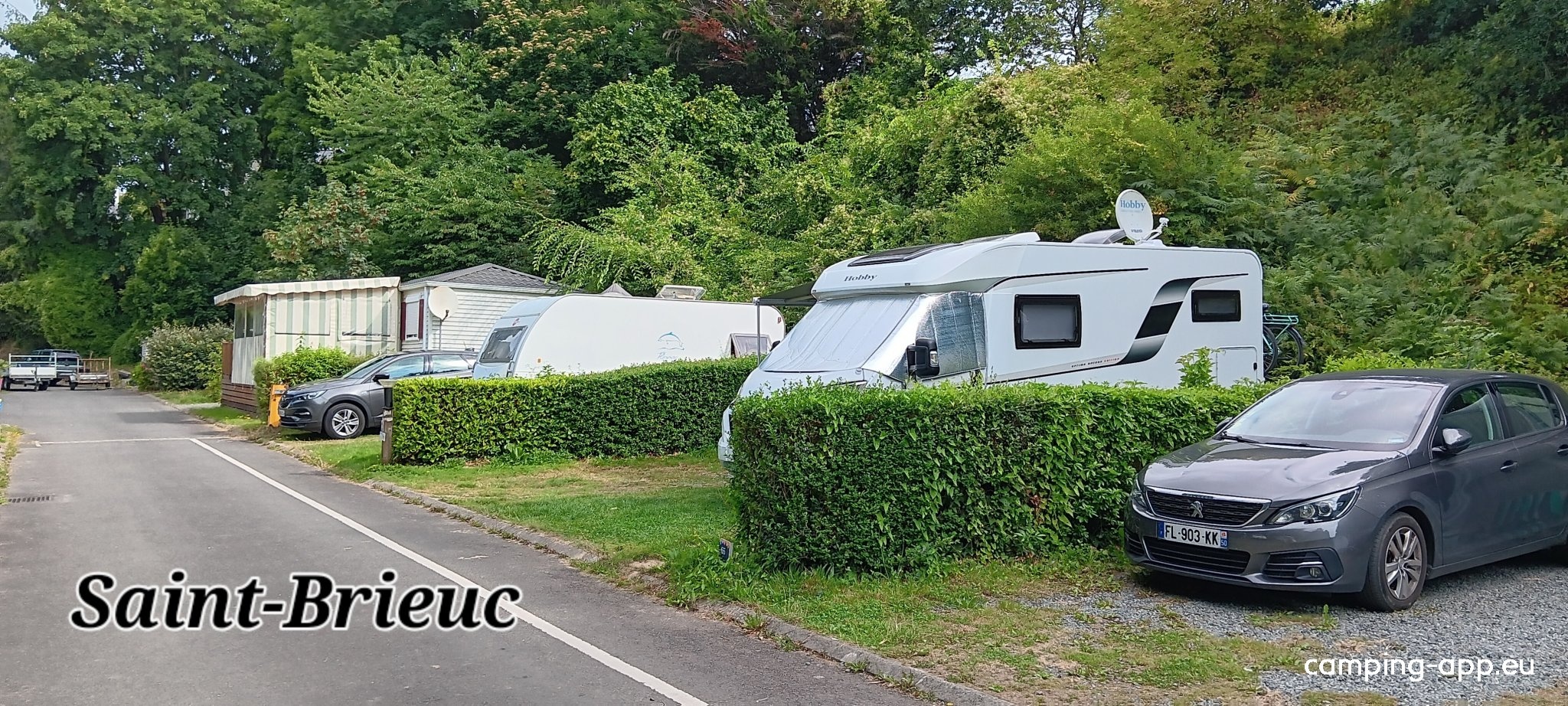 Camping des Vallées *** — Campingplads in Saint-Brieuc / Bretagne