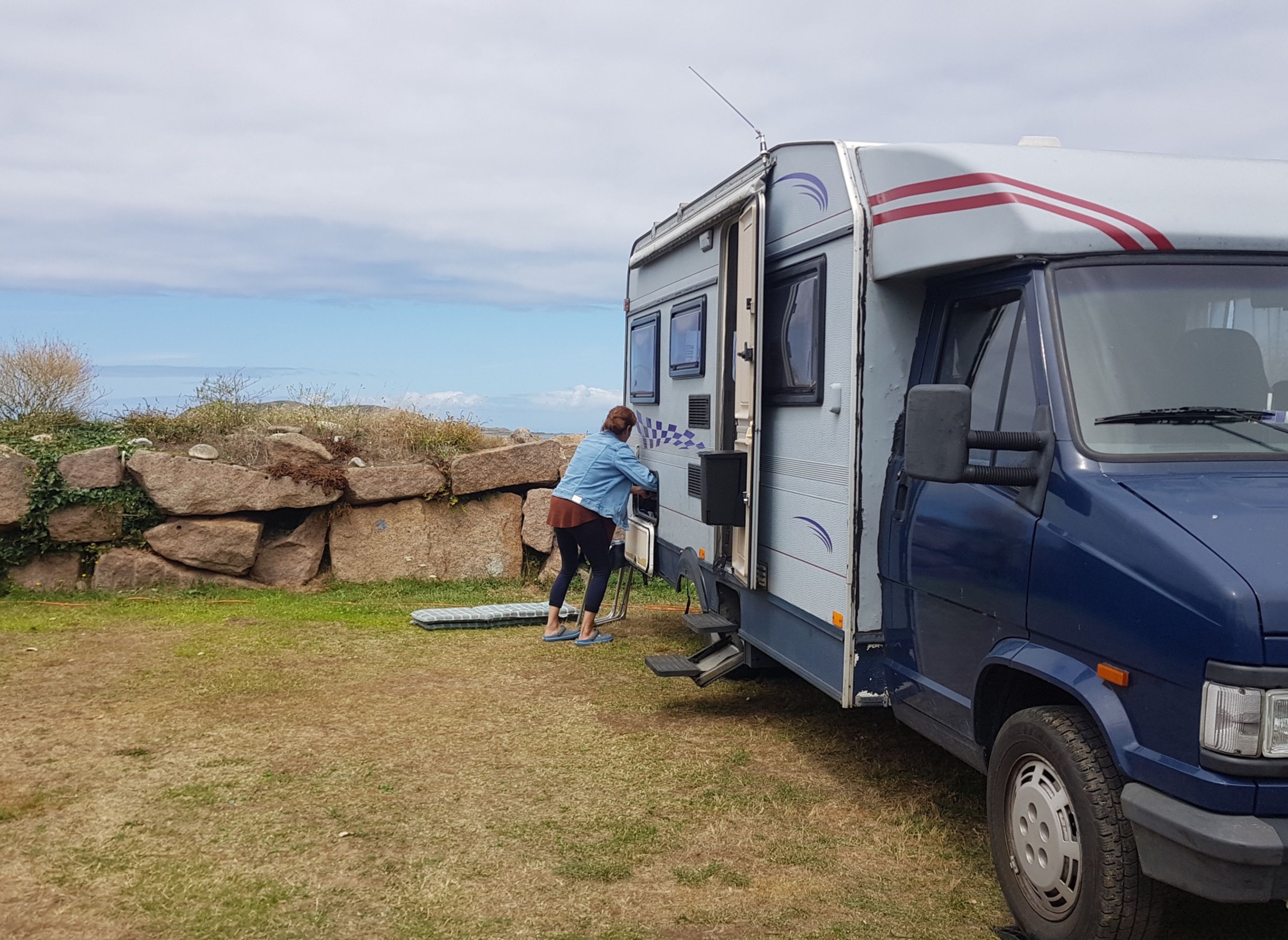 Camping Les 7 Iles — Campingplatz in Trélévern / Bretagne