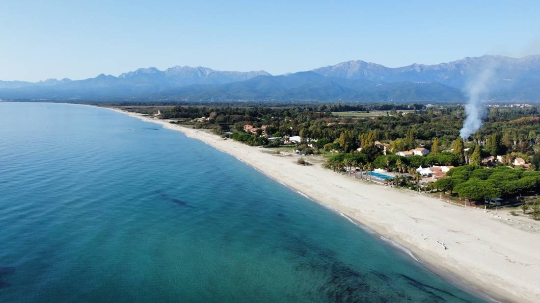 Camping Marina d'Erba Rossa **** — Campingplass in Ghisonaccia / Corse