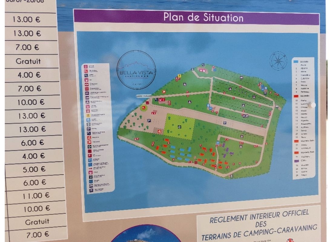 Camping Bella Vista — Camping Site in Calvi / Corse