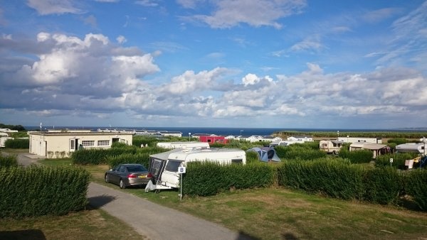 Camping Omaha Beach *** — Area da campeggio in Vierville-sur-Mer / Normandie