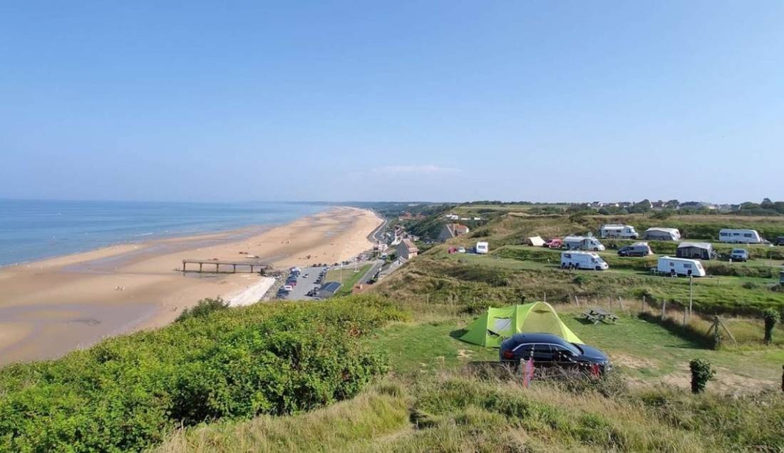 Camping Omaha Beach *** — Sítio de acampamento in Vierville-sur-Mer / Normandie