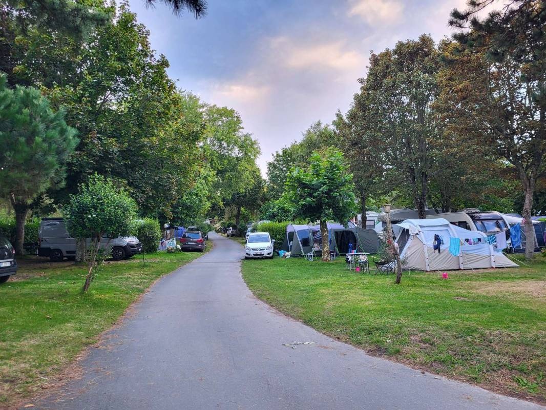 Camping Raguenes Beach — Sítio de acampamento in Névez / Bretagne