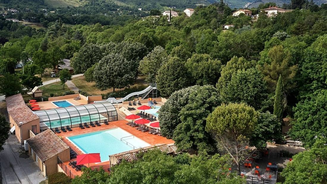 Camping Les Jardins de Privas **** — Campingplads in Privas / Auvergne-Rhône-Alpes