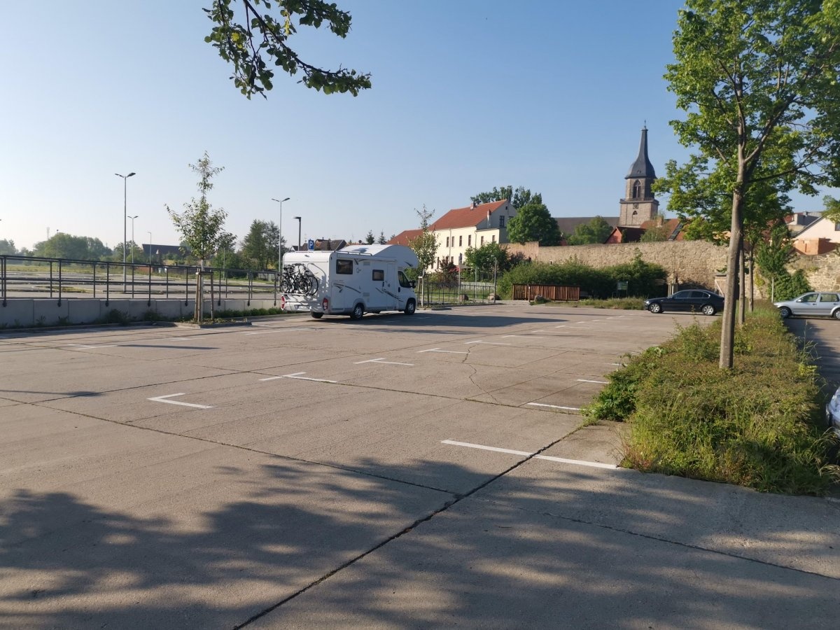 Übernachtungsparkplatz Haldensleben — Area di sosta in Haldensleben-Benitz