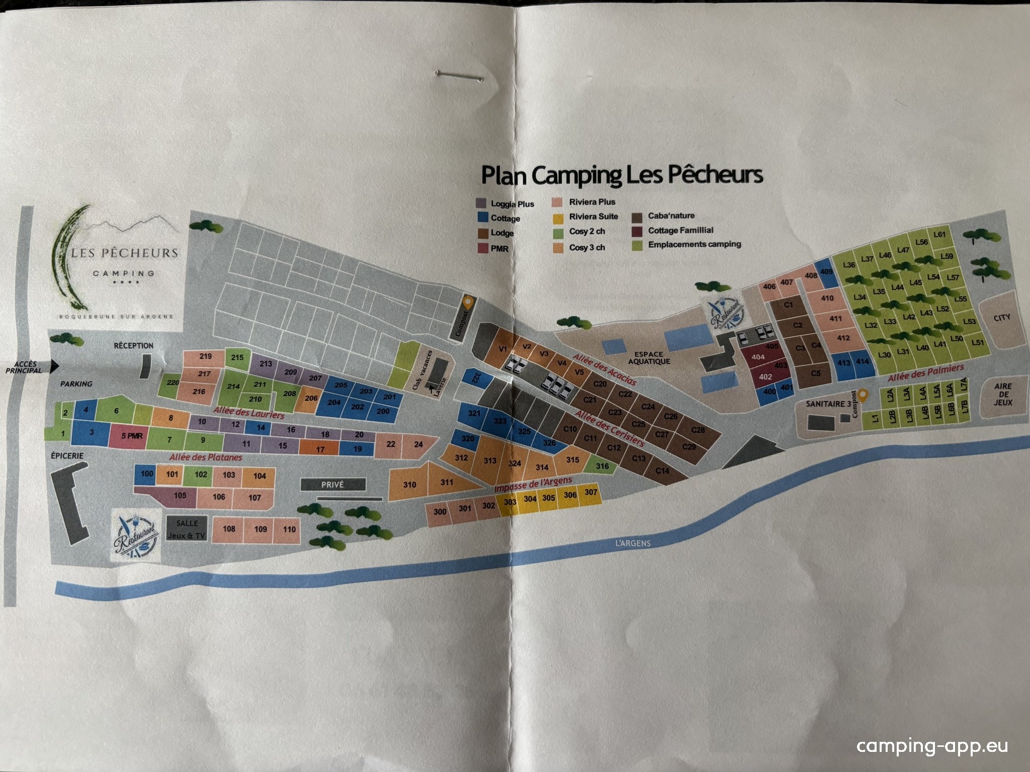 Camping les Pêcheurs — 露营地 in Roquebrune-sur-Argens / Provence-Alpes-Côte d'Azur