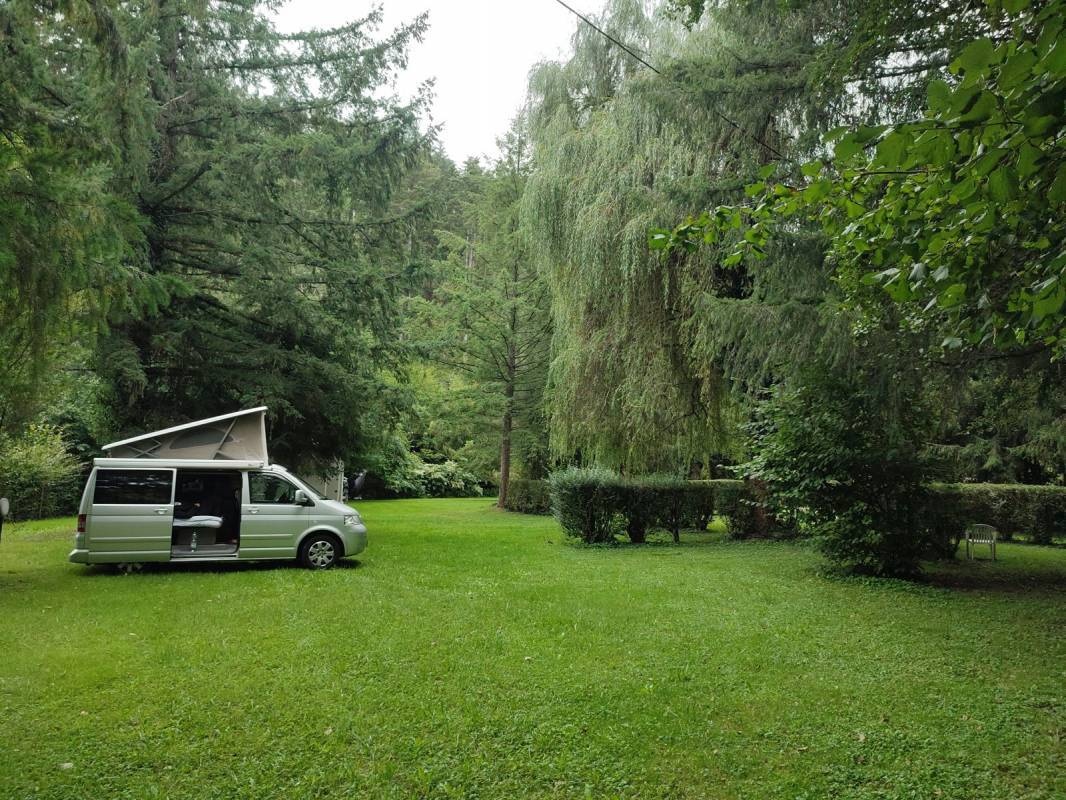 Club Vosgien — Area da campeggio in Oberhaslach