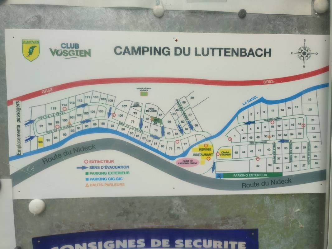 Club Vosgien — Kemping in Oberhaslach