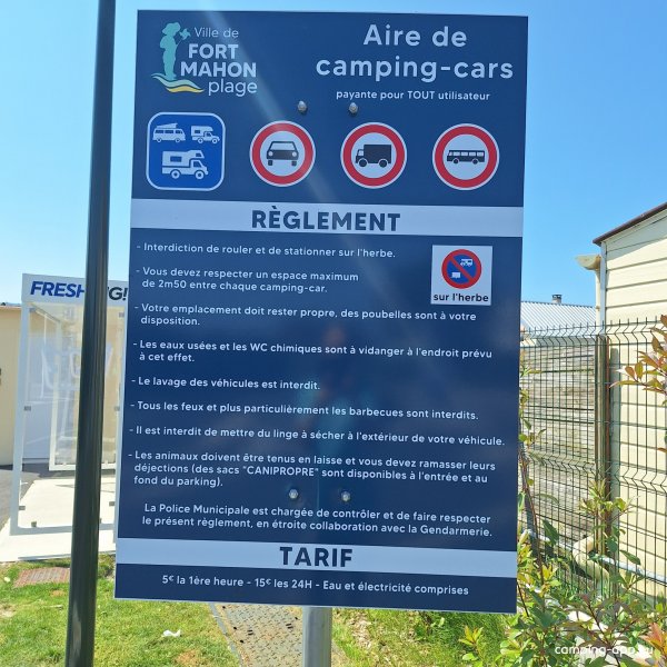 Stellplatz Fort Mahon — Zdjęcie 2