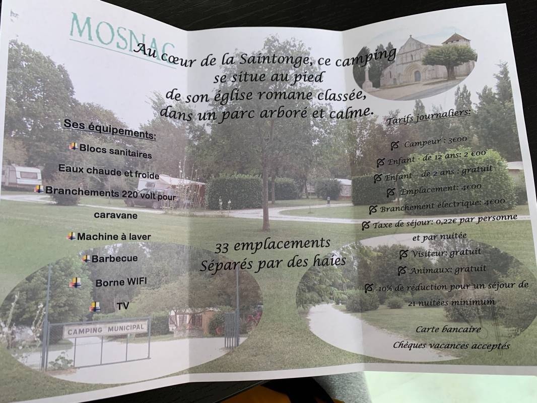 Camping Municipal Les Bords De La Seugne — Camping Site in Mosnac