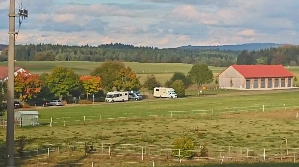 Stellplatz Hohenstein Ödenwaldstetten — Area di sosta in Hohenstein-Ödenwaldstetten