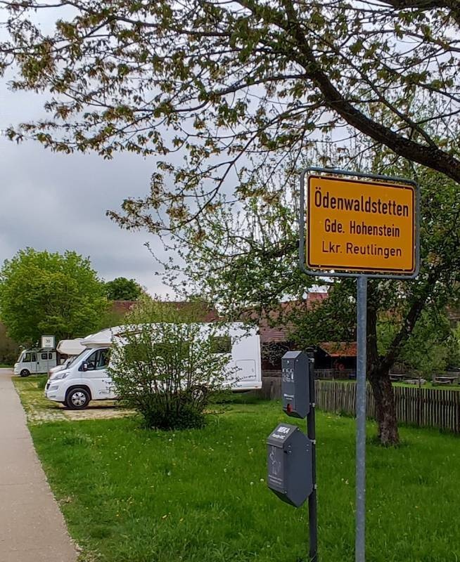 Stellplatz Hohenstein Ödenwaldstetten — Campervan Site in Hohenstein-Ödenwaldstetten