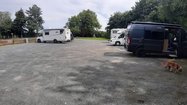 Stellplatz Edermünde Grifte — Aire camping car in Edermünde