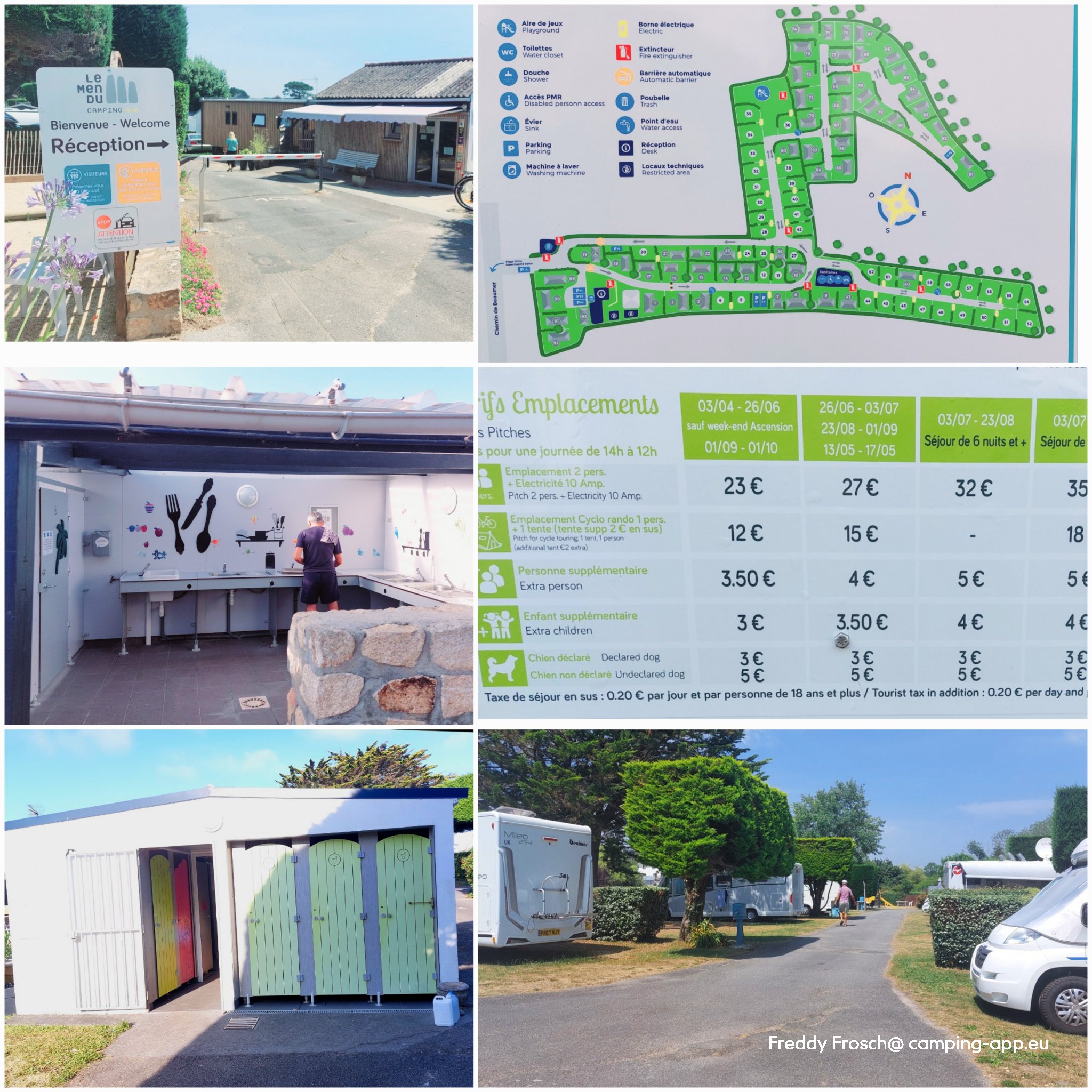 Camping Le Men Du — Sítio de acampamento in Carnac / Bretagne