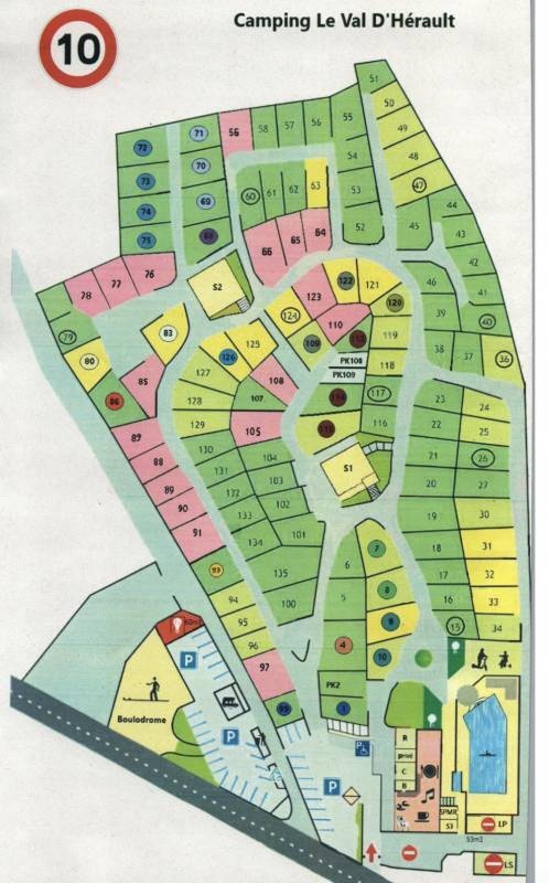 Camping Le Val d'Hérault **** — Camping in Brissac Hérault