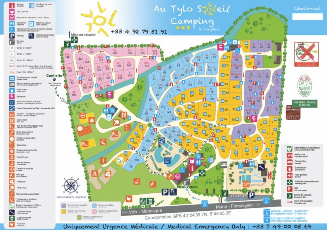 Camping Au Tylo Soleil *** — Campingplatz in Dauphin