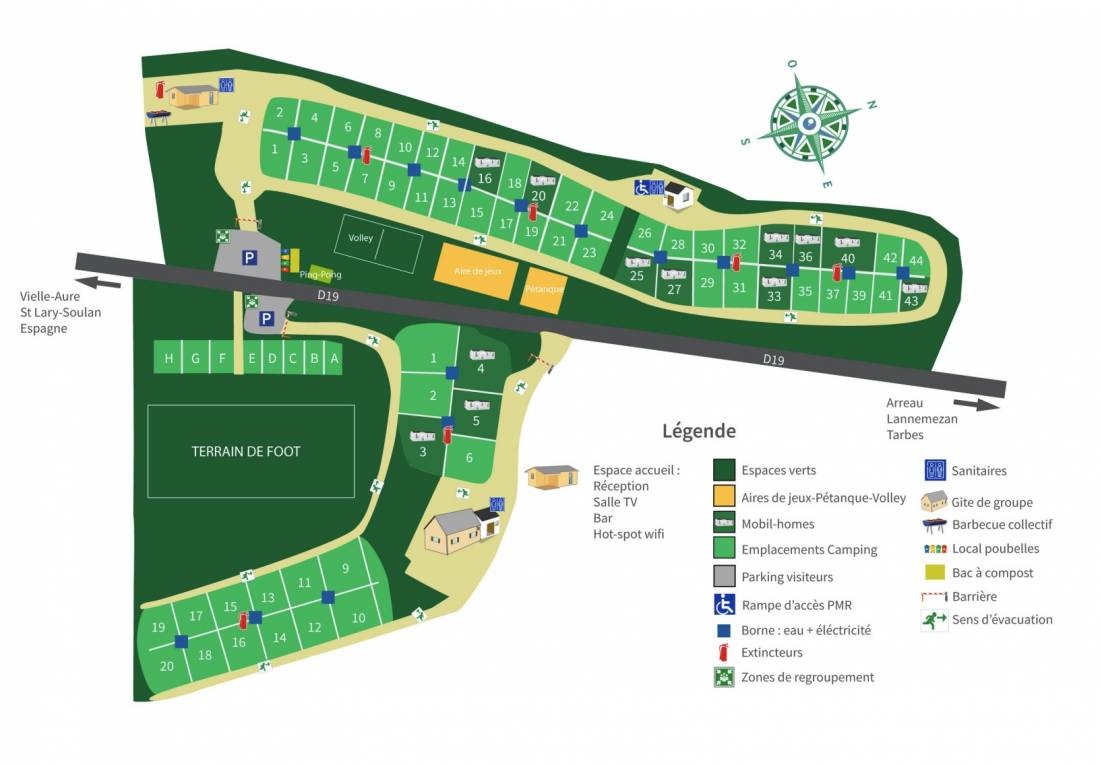 Le Lustou *** — Camping in Vielle-Aure