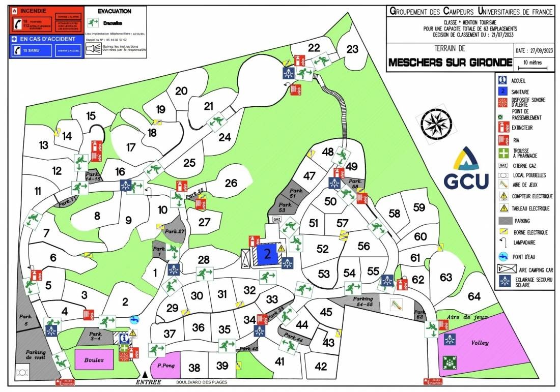 Camping GCU Meschers — Cámping in Meschers-sur-Gironde
