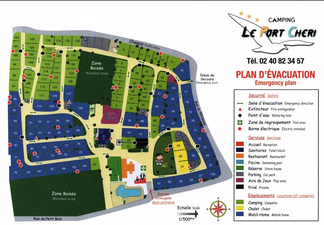 Camping Le Port Cheri *** — Campingplats in Pornic