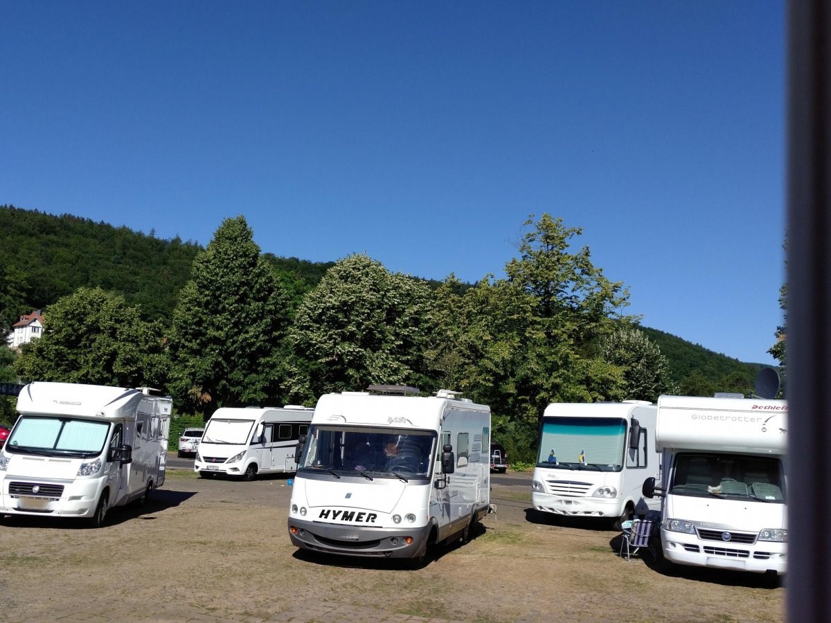 Stellplatz Am Weserstein — Campervan Site in Hann. Münden